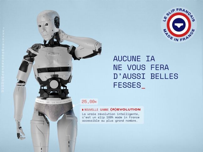 Le Slip Français publicité
